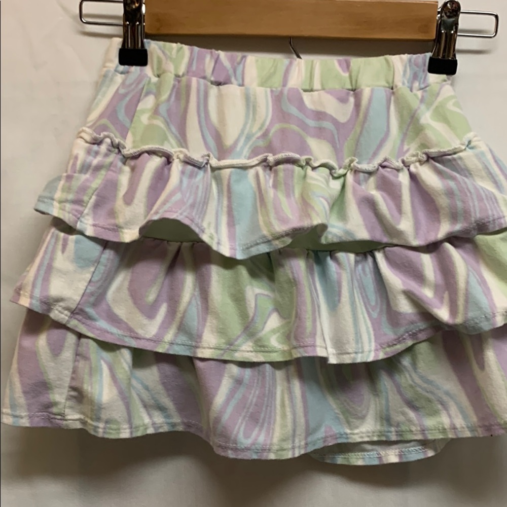 Garanimals Green Purple Mini Skater Skirt